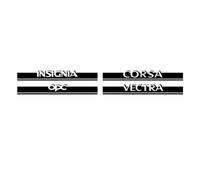 LIUYANggg Auto Engine Bonnet Trim Decal,Fits For Opel OPC Astra J H G K Insignia Corsa D B E Mokka Vectra B Car Hood Cover Stickers