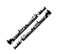 LIUYANggg Car Door Side Sticker,Fits For VW Transporter T3 T4 T5 T6 Caravelle Multivan Camper Van Vinyl Decal Auto Accessories