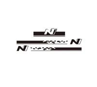 LIUYANggg Car Hood Bonnet Door Vinyl Side Strips Stickers Decal,Fits For HYUNDAI KONA TUCSON Veloster i20 i30 Car Styling Accessories