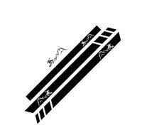 LIUYANggg Car Side Door Stickers Long Stripes Styling Graphics Mountain Vinyl Decor Decals,Fits For Nissan NV200 Evalia Accessories