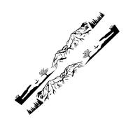 LIUYANggg Car Stickers Graphics Vinyl Decals,Fit for VW Caddy MK1 MK2 MK3 MK4 4 3 2 Maxi Kombi Camper Van Auto Tuning Accessories