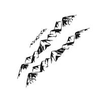 LIUYANggg Mountain Styling Car Stickers Graphics Vinyl Decor Decals,Fits For Nissan NV200 Evalia Camper Van Auto Tuning Accessories