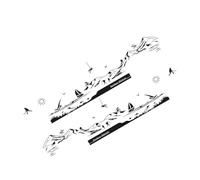 LIUYANggg Van Camper Stickers,Fit for VW Transporter T6 Car Graphics Mountain Climb Camping Styling Decals Auto Tuning Accessories