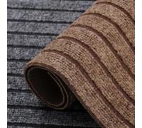 LIUYANYAN Door Mat Washable Absorbent Low Profile Doormat 120x250cm Brown | Thin Indoor Door Mat Entrance Non-Slip Dirt Trapper Tpe Backing Waterproof, Easy Clean Front Entryway Entry