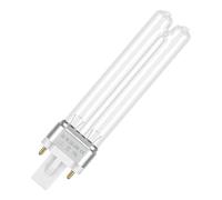 Liuyife 7W G23 2PIN UV Disinfection Lamp, UVC Compact Bulb, Tube UV Disinfection Filter, Suitable for Cleaning and Purification of Park Ponds, Fish Tanks, Garden Fish Ponds, 1 Pack