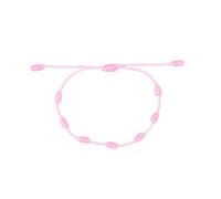 LIUYUYOUGO 7 Knot Red String Bracelet Handmade Adjustable Red Cord Talisman Protection Good Luck Braided Bracelets For Womens Girls Boys Friends Mother'S Day Gift Multicolor Pink