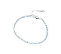 LIUYUYOUGO 925 Sterling Silver Ball Bead Bracelet Handmade Braided Rope Beaded Bangle Adjustable Stackable Weave Cuff Wristbands Friendship Jewelry Gift For Women Girl Light Bue