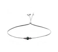 LIUYUYOUGO 925 Sterling Silver Crystal Bracelet For Women Real Stones Beaded Bracelets With Slider Buckle Handmade Beads Charm Natural Gemstone Bangle Personalized Jewelry Green Jade