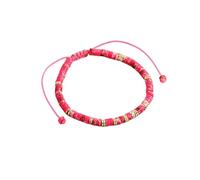 LIUYUYOUGO Crystal Bracelet For Women Colorful Boho Gemstone Beaded Bracelets Natural Stone Barrel Beads Handmade Braided Wristband Beach Jewellery Mum Christmas Birthday Gifts Emperor