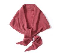 LIUYUYOUGO Wool Shawls And Wraps For Women Soft Cashmere Scarf Elegant Solid Triangle Shawl Winter Warm Knitted Cape Fashion Ladies Poncho Cape Sweater For Festival Gift