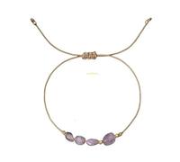 LIUYUYOUGO Zodiac Sign Crystal Bracelet For Women Irregular Natural Stone Beads Birthstone Bracelets 12 Constellations Gemstone Charm Handmade Braided Bangle Friendship Jewelry Cancer