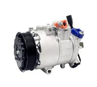 LIUYYKJ 6SEU12C AC Compressor Compatible for Seat/VW/Skoda | 12V 6PK 115MM Iron AC Pump OEM#6Q0820803G/6Q0820803H Cooling Assembly
