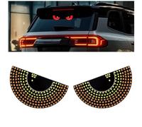 LIUZHIPENG 2 PCS Devil Eyes Light for Cars, Car Rear Window Screen LED Devil Eyes, USB Devil Eye Dynamic Demon Evil Eyes Lights for Auto Car Trucks Windshield Window