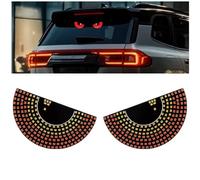 LIUZHIPENG 2 PCS Devil Eyes Light for Cars, Car Rear Window Screen LED Devil Eyes, USB Devil Eye Dynamic Demon Evil Eyes Lights for Auto Car Trucks Windshield Window