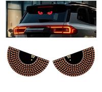 LIUZHIPENG 2 PCS Devil Eyes Light for Cars, Car Rear Window Screen LED Devil Eyes, USB Devil Eye Dynamic Demon Evil Eyes Lights for Auto Car Trucks Windshield Window