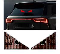 LIUZHIPENG 2 PCS Devil Eyes Light for Cars, Car Rear Window Screen LED Devil Eyes, USB Devil Eye Dynamic Demon Evil Eyes Lights for Auto Car Trucks Windshield Window
