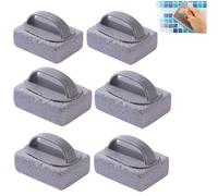 LIUZHIPENG Hand-Held Pools Pumice Stone, Pool Cleaning Block with Handle, Swimming Pumice Pool Tile Stone for Clean Pool Tile, Scrubbing Scouring Stone for Swimming Pools