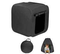 LIUZHIPENG Sensory Tent for Kids, Blackout Calm Down Play Tents with Door & Window, Autistic Sensory Hideout Fort, Sensory Tent for Children with Travel Carry Bag