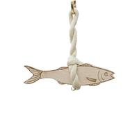 LIUZHIPENG Thin Fish Ornament Wall Mounting Ornament Wooden Pendant Space-saving Charm Saving Hangable Wall Space
