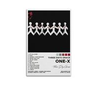 LIUZHIX One-X by Three Days Grace Album Canvas Wall Art Decor Living Room Modern Family Bedroom 24x36inch(60x90cm) Unframe-style