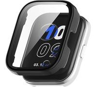 LIUZIHAN Case Compatible with Amazfit Bip 5 Unity, Hard PC + Screen Protector, All-inclusive Case, Anti-Scratch Cover Compatible with Amazfit Bip 5 Unity.(Black)