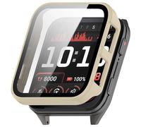 LIUZIHAN Case Compatible with Garmin Venu X1, Hard PC + Screen Protector, All-inclusive Case, Anti-Scratch Cover Compatible with Garmin Venu X1.(Ivory White)