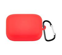 LIUZIHAN Case Compatible with JLab Go Air Sport, Ultra-thin Soft Cover, Slim-Fit, Anti-Fall, Silicone Shockproof Protective Case for JLab Go Air Sport.(Red)