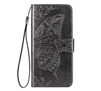 LIUZIHAN Case Compatible with TCL 60R 5G. Anti-Scratch, Flip Case Side suction Kickstand Feature Card Slots Case, PU Leather Folio Cover for TCL 60R 5G.Black