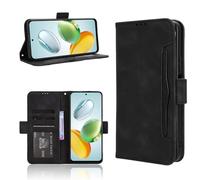 LIUZIHAN Case Compatible with TCL 60R 5G. Anti-Scratch, Flip Case Side suction Kickstand Feature Card Slots Case, PU Leather Folio Cover for TCL 60R 5G.(Black)