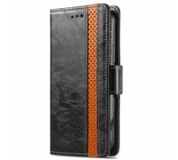 LIUZIHAN Case Compatible with TCL 60R. Anti-Scratch, Flip Case Side suction Kickstand Feature Card Slots Case, PU Leather Folio Cover for TCL 60R.(Black)