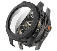 LIUZIHAN Case Compatible with Xiaomi Watch S4, Hard PC + Screen Protector, All-inclusive Case, Anti-Scratch Cover Compatible with Xiaomi Watch S4.(Black)