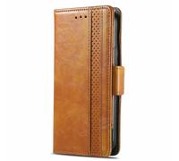 LIUZIHAN Case Compatible with ZTE Blade V70/Axon 70. Anti-Scratch, Flip Case Side suction Kickstand Feature Card Slots Case, PU Leather Folio Cover for ZTE Blade V70/Axon 70.(Light brown)