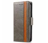 LIUZIHAN Case Compatible with ZTE Blade V70 Max. Anti-Scratch, Flip Case Side suction Kickstand Feature Card Slots Case, PU Leather Folio Cover for ZTE Blade V70 Max.(Grey)