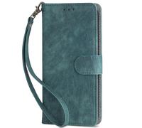 LIUZIHAN Case Compatible with ZTE Nubia Music 2. Anti-Scratch, Flip Case Side suction Kickstand Feature Card Slots Case, PU Leather Folio Cover for ZTE Nubia Music 2.Green