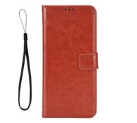 LIUZIHAN Case Compatible with ZTE nubia Music 2. Anti-Scratch, Flip Case Side suction Kickstand Feature Card Slots Case, PU Leather Folio Cover for ZTE nubia Music 2.(Brown)