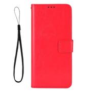 LIUZIHAN Case Compatible with ZTE nubia Music 2. Anti-Scratch, Flip Case Side suction Kickstand Feature Card Slots Case, PU Leather Folio Cover for ZTE nubia Music 2.(Red)