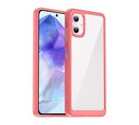 LIUZIHAN Case for Honor X6C, Soft TPU + Hard PC, Ultra-Thin and Shockproof Cover, Anti-scratch and Anti-drop, Cover for Honor X6C.(Red)