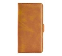 LIUZIHAN Case for TCL 60R 5G. Anti-Scratch, Flip Case Side suction Kickstand Feature Card Slots Case, PU Leather Folio Cover for TCL 60R 5G.Yellow