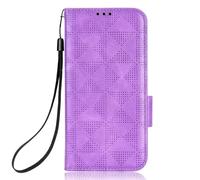 LIUZIHAN Case for TCL 60R. Anti-Scratch, Flip Case Side suction Kickstand Feature Card Slots Case, PU Leather Folio Cover for TCL 60R.(Purple)