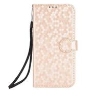 LIUZIHAN Case for ZTE Blade V70 MAX. Anti-Scratch, Flip Case Side suction Kickstand Feature Card Slots Case, PU Leather Folio Cover for ZTE Blade V70 MAX.(Gold)