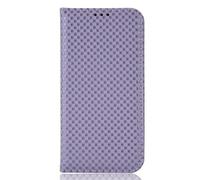 LIUZIHAN Case for ZTE Blade V70 MAX. Anti-Scratch, Flip Case Side suction Kickstand Feature Card Slots Case, PU Leather Folio Cover for ZTE Blade V70 MAX.(Purple)