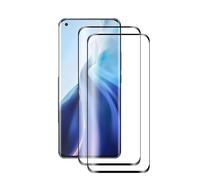 LIUZIHAN Oppo Reno13 FS 5G Screen Protector. [Full Coverage] [9H Hardness] HD transparent scratch-resistant tempered glass screen protector, (Black, 2 Pack)