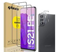LIUZIHAN Tempered Glass for vivo S19 Pro Screen Protector [2 Pieces] + Camera Lens Protector [2 Pieces], 9H Hardness, No Bubbles, Scratch Resistance, Full Screen Coverage.