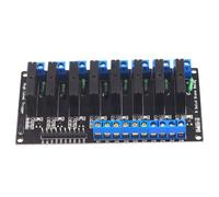 LIUZIKUN 8 Channel Solid Relays Module Board DC5V 12V 24V High/Low Triggering With LED Indicators