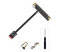 LIUZIKUN Key to PCIE Adapter Cable,Key to PCIe 1X 4 8X 16X Adapter Cable, PCIE Extension Cord for Graphics Card Interfaces