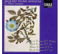 Liv Glaser - Mozart Piano Sonatas Nos. 15, 16, Allegro, 18