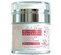 Liv La Fay Retinol Day & Night Face Cream SPF 30 - Anti-Aging Collagen Moisturiser with Hyaluronic Acid - One Cream, 24h Care, 50ml