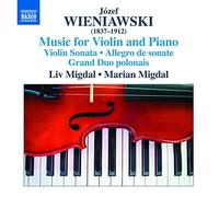 Liv Migdal / Marian Migdal – Wieniawski: Violin Sonata – NAXOS