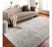 Livabliss Avant Garde Collection - Grey Vintage Traditional Boho Area Rug 152 X 225 Cm - Easy Care, Living, Dining & Bedroom