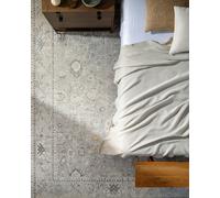 Livabliss Becki Owens Davine-Vintage Grey Brown Traditional Boho Living Dining Rug | Size: 200 cm x 275 cm Livabliss Grey 200 cm x 275 cm